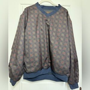 Forrester's Women's Pullover Jacket Golf Medium 1990s Vtg